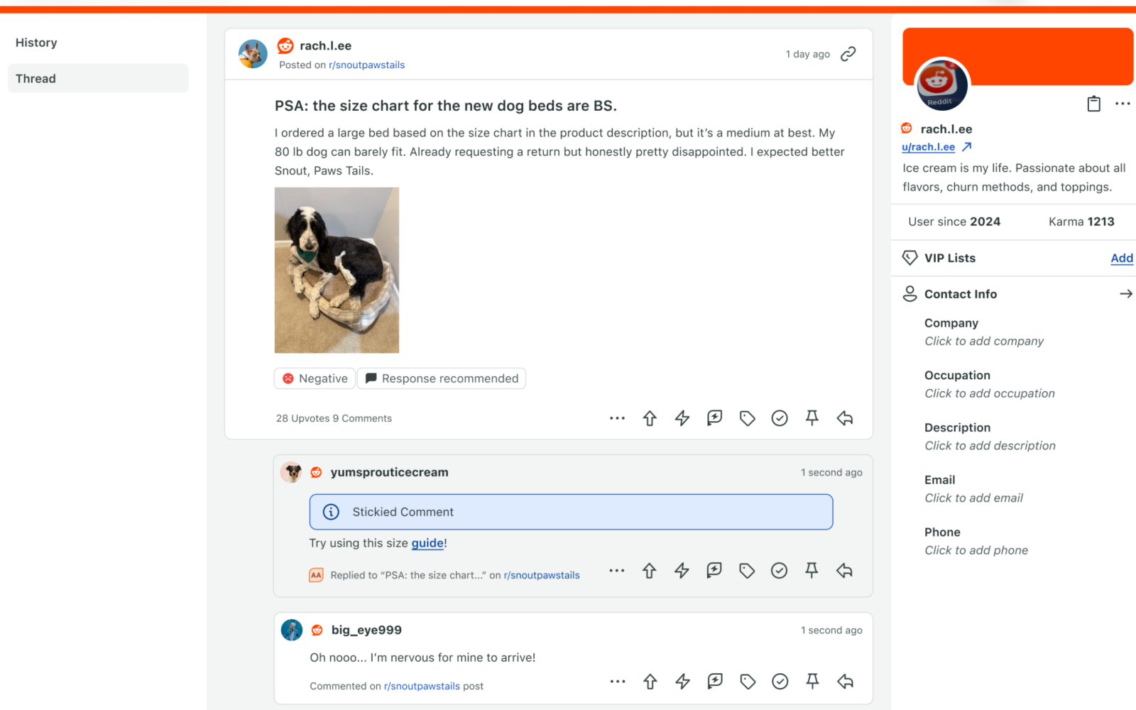 Reddit Sprout Integration